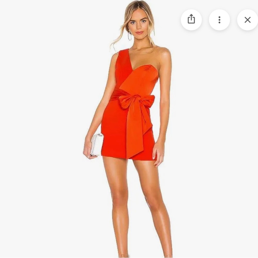 NBD Red mini dress